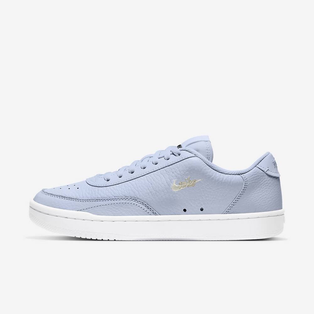 Sneakers Nike Court Vintage Premium Bleu 6708-259 Ghost/Fossil/White/Sail Femme | DZJ-30938073